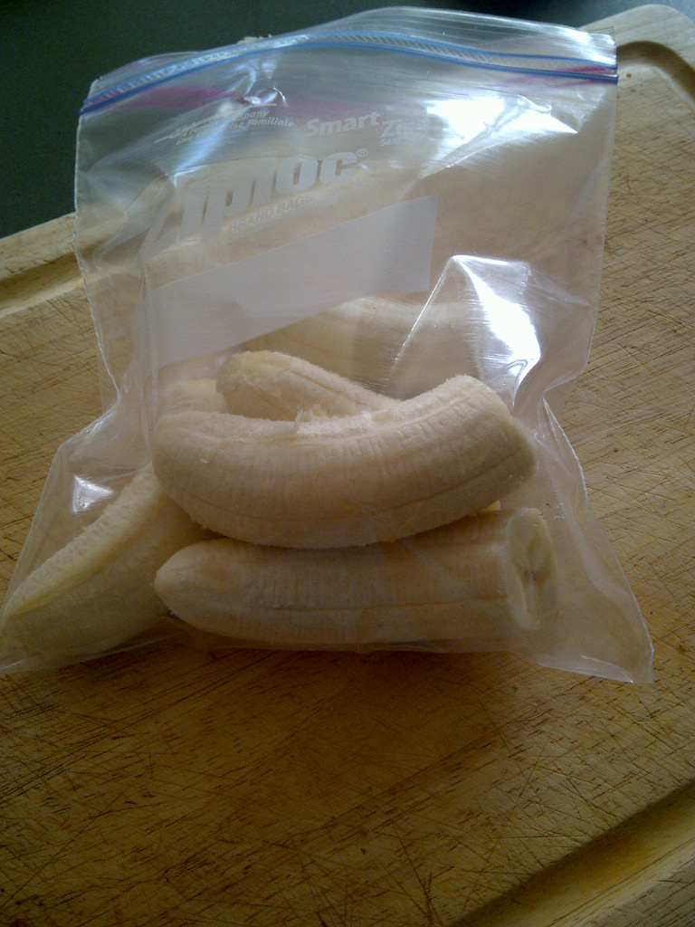 Bananas in bag
